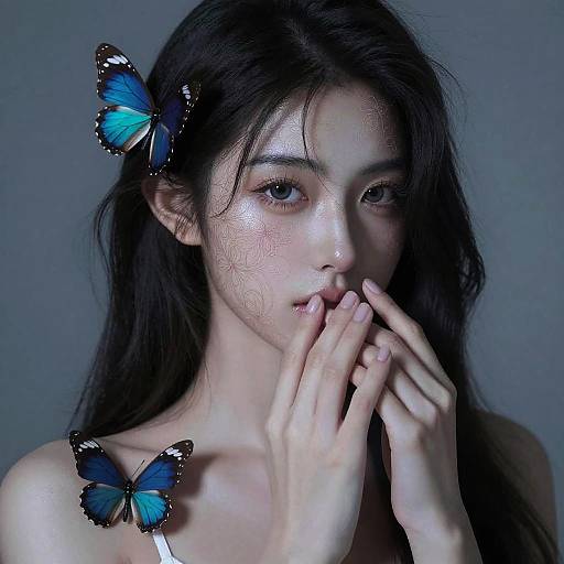 Stunning Portrait of a Majestic Girl