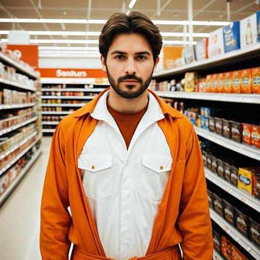 Adult in Sainsbury's Fancy Dress Outfit