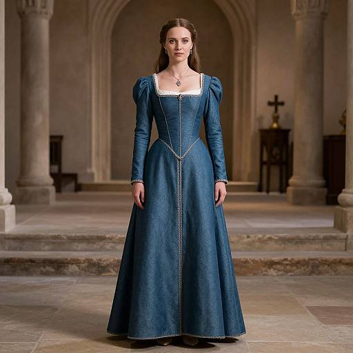 Medieval Woman in Matilda Costume