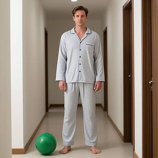 Man in Pajama Trousers Costume