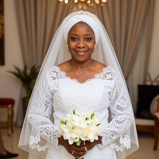Nigerian Woman's First Marriage Celebration