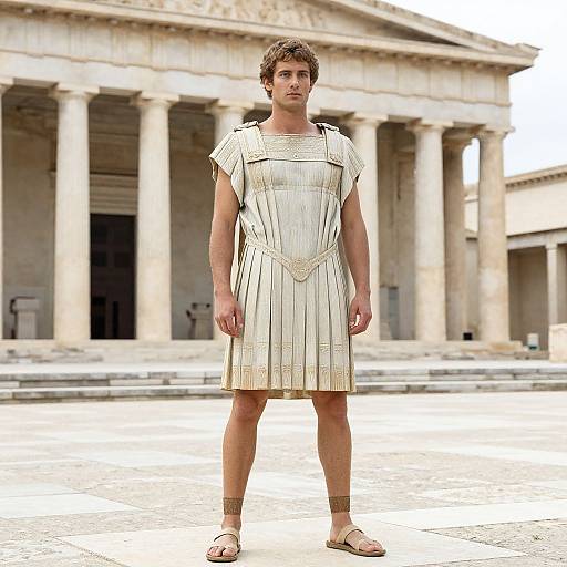 Ancient Greek and Roman Male Attire