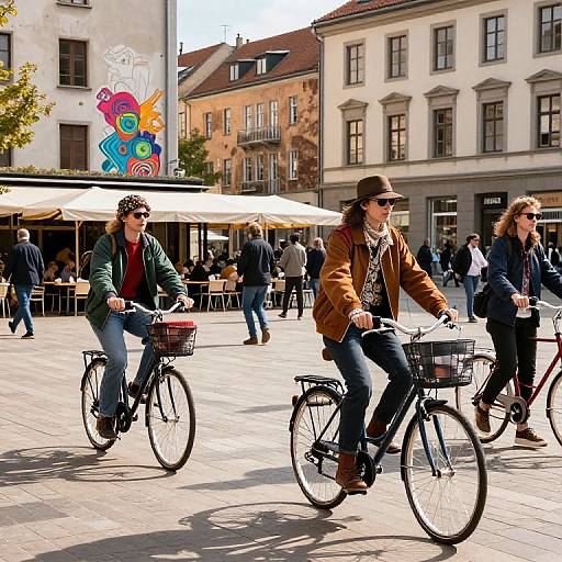 Avant-Garde Urban Street Style Scene