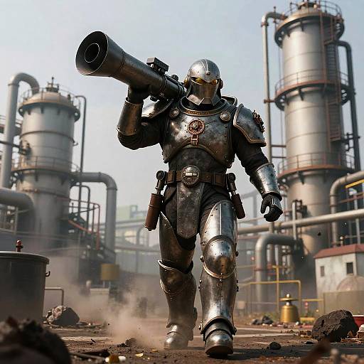 Armored Sentinel with Rocket Launcher