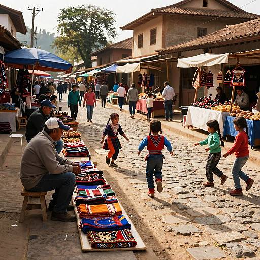 Vibrant Rural Marketplace Traditions