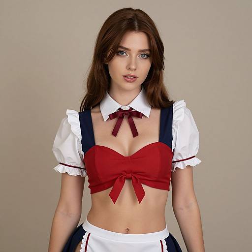 Realistic Sexy Cosplay Woman in May Costume