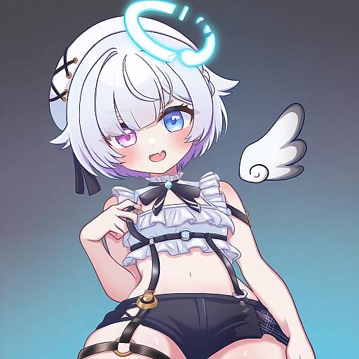 Illustration of Amemiya nazuna, vshojo in the style of Tokita (jyabarachan)