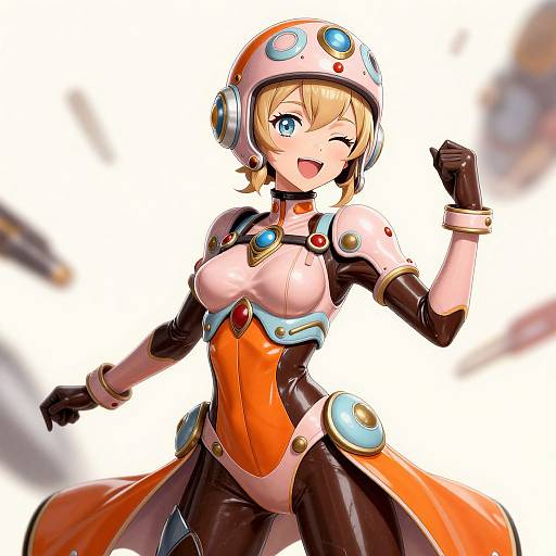 Dynamic Occult Space-Woman Portrait