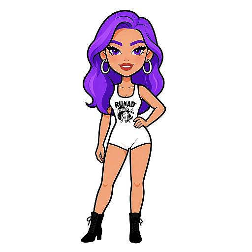 Smiling Woman in Urban Casual Outfit