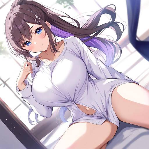 Illustration of Araki nonoka (karaage bou), original in the style of Paragasu (parags112)