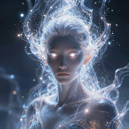 Ethereal Quantum Specter with Fractals