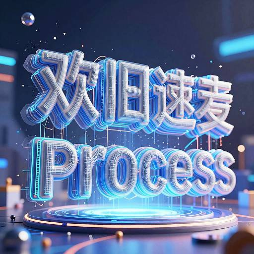 Text to 3D AI Transformation Visualization