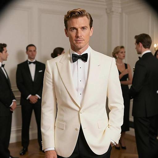 Elegant James Bond Cosplay Portrait