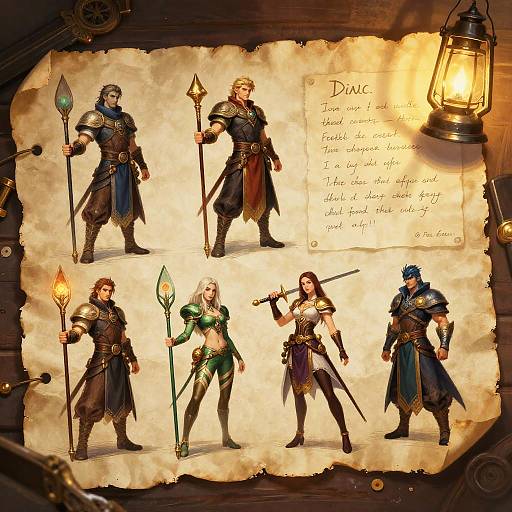 Fantasy RPG Character Idea Generator