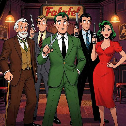 1950s Lovecraftian Detective Ensemble