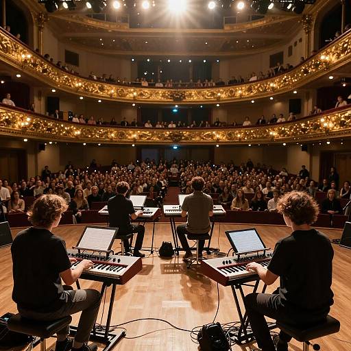 Epic Concert Scene from Musicians' View