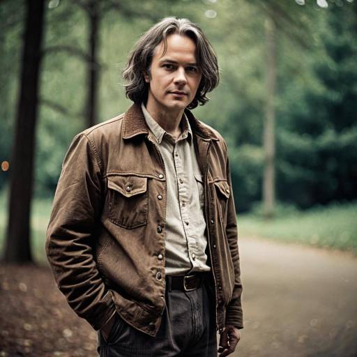 Man in Brown Casual Jacket Outdoors