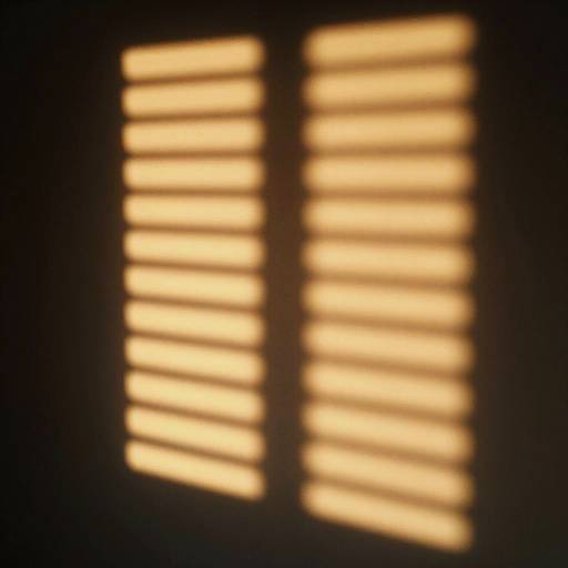 Warm Shadowy Window Light