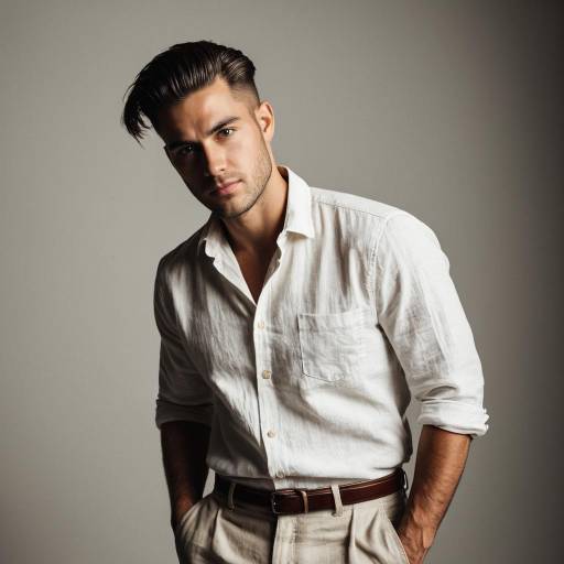 Stylish Man in Professional Portrait