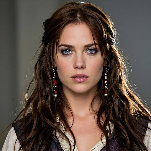 Realistic Elizabeth Swann Pirate Portrait