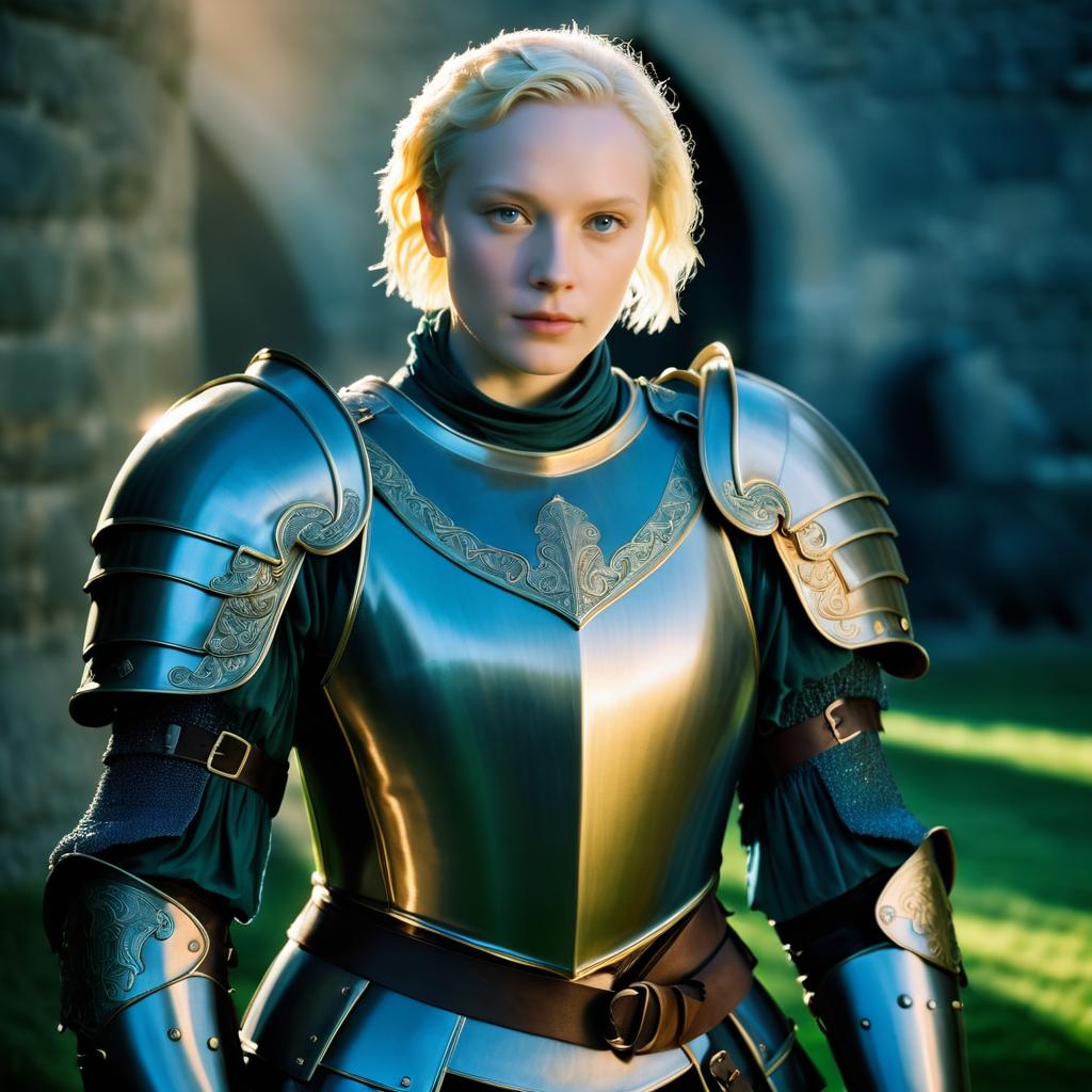 Vibrant Studio Portrait of Brienne Cosplay