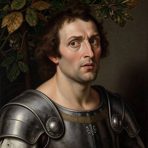 Renaissance Man in Roman Armour