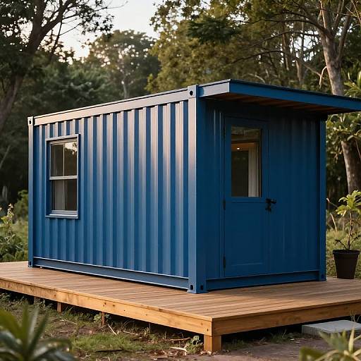 Modern Minimalist Wattle Bank Tiny Home