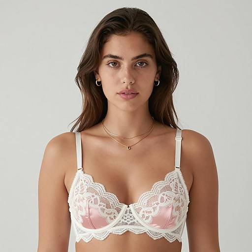 Elegant Portrait of a Woman in Lingerie