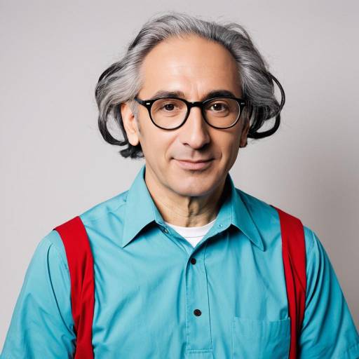 Middle-aged man with glasses in casual clothing