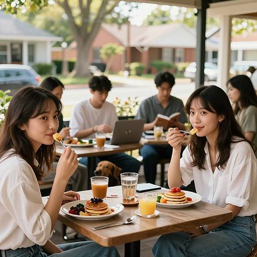 Cozy Weekend Brunch in Suburbia