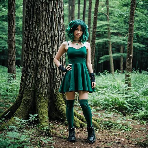 Sirius Hero Academia Cosplay in Forest