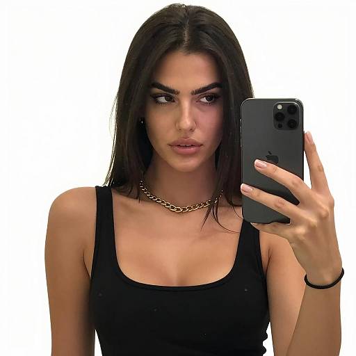 Selfie of a Confident Woman