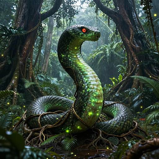 Jörmungandr - Bioluminescent World Serpent