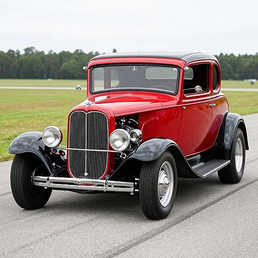 Classic 1932 Ford 5-Window Coupe
