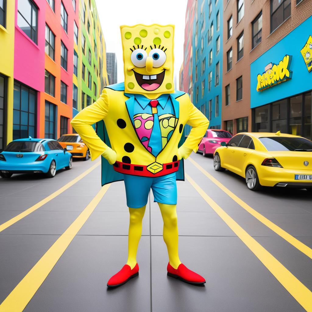 SpongeBob: The Colorful Superhero Adventure