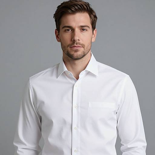 Realistic Male in Custom Dress Shirt