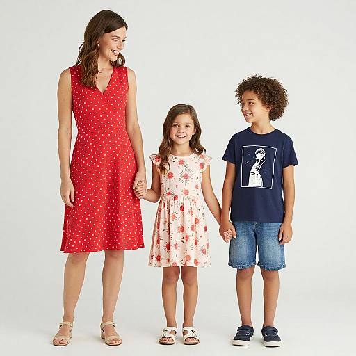 Family Leisurewear Fashion Trio