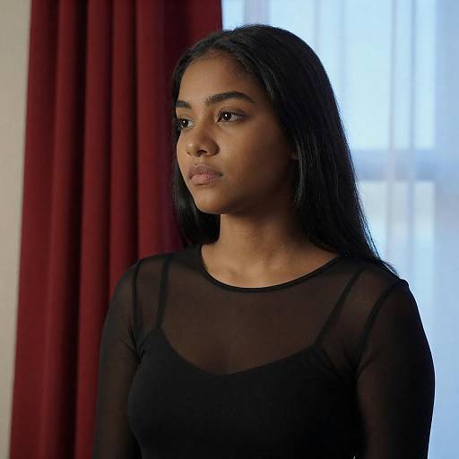 Elegant Portrait of a Young Woman