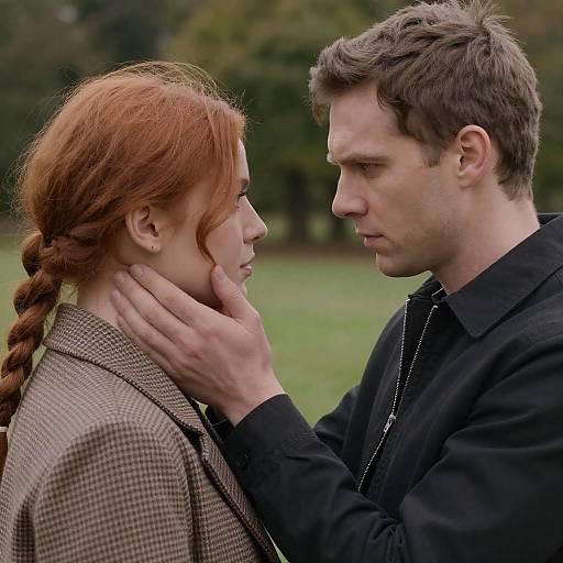 Intense Embrace in Natural Light