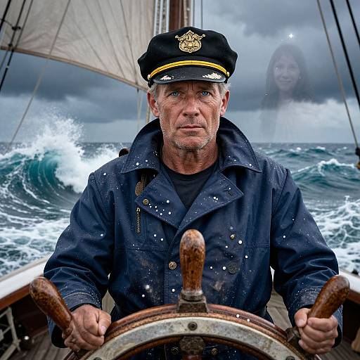 Double Exposure Rugged Pearl Diver