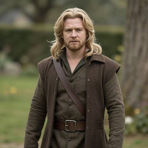 Realistic Hobbit Male Costume Portrait