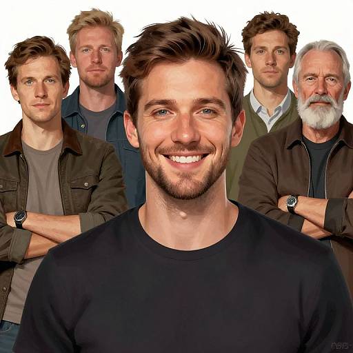 Filip Hodas Portrait in Digital Art