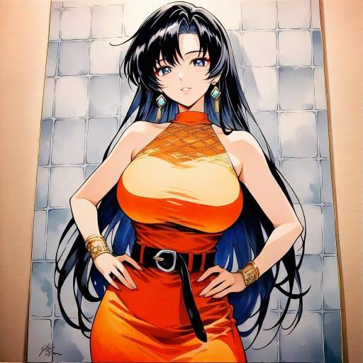 Kagome Higurashi in Elegant Jewelry