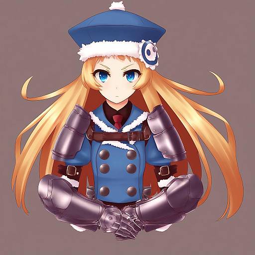 Illustration of Gunner (sekaiju), sekaiju no meikyuu in the style of Zellam