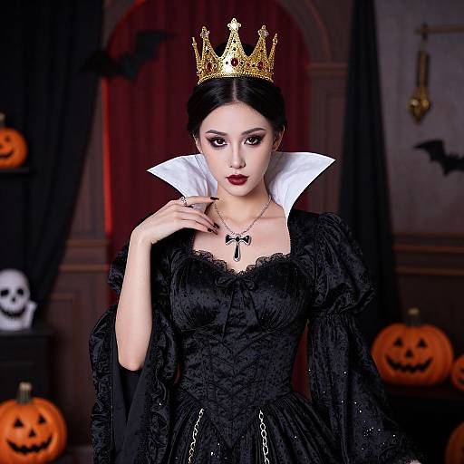 Evil Queen Halloween Portrait