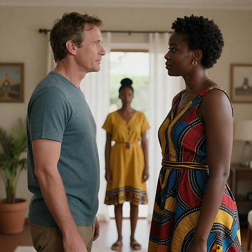 Candid Portrait of Diverse Friendship