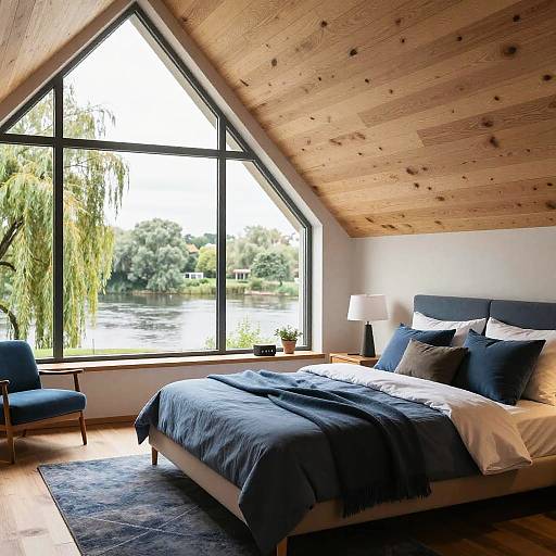 Monochrome Mid-Century Scandinavian Loft