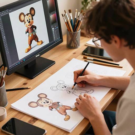 Disney-Inspired Character Creation Studio