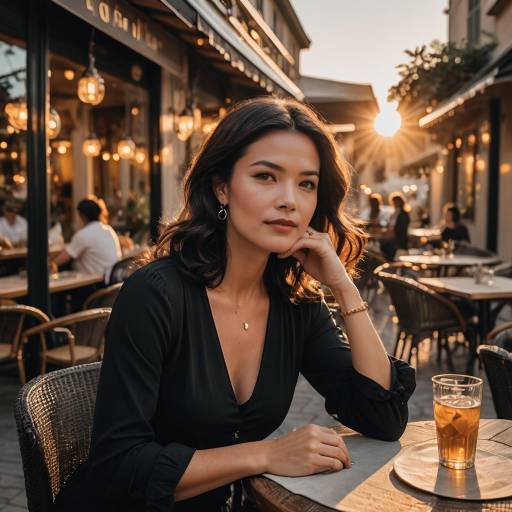 Playful Evening at Charming Café