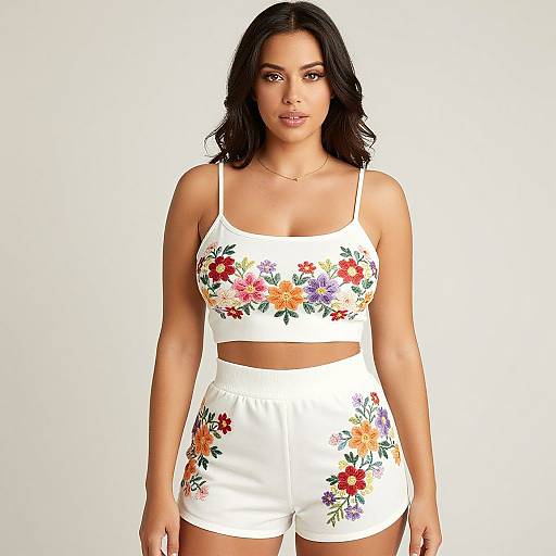 Casual Summer Floral Outfit